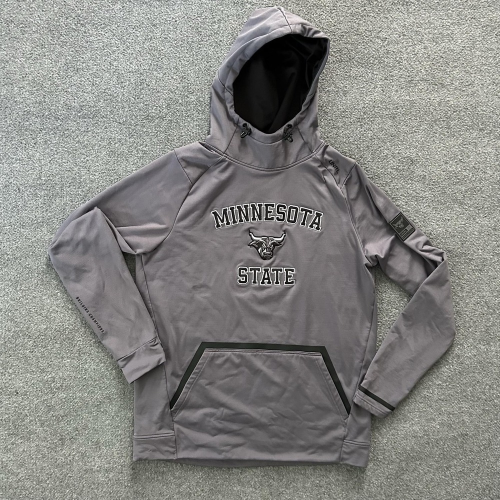 Minnesota State Mavericks Hoodie Mens M NCAA College UNRL Pullover Athlete
